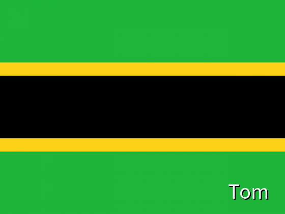 Flagge der Republik Tanganjika (1961–1964)